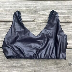 Emily Hsu Designs Women Black Sports Bra Small